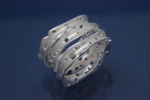 Ring im Natur-Design 925/- Silber