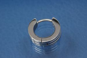 Stainless steel hoops approx AØ 13,6mm x width 3,9mm