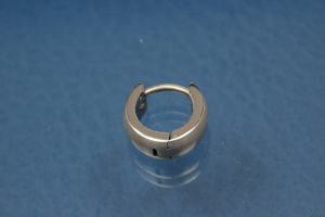 Stainless steel hoops approx AØ 9,6mm x width 3,9mm